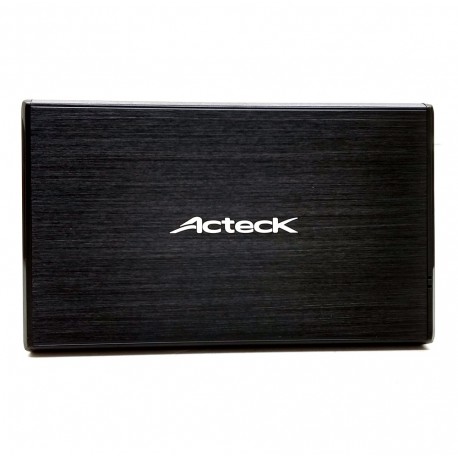 Actek Gabinete para Disco Duro 2.5 USB Negro - Envío Gratuito