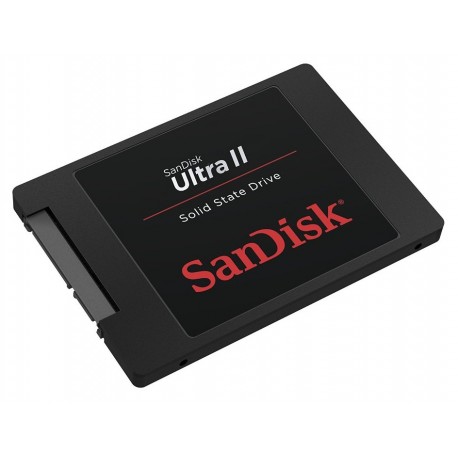 SanDisk Unidad de estado sólido Ultra II ATA 6GB/s 480 GB Negro - Envío Gratuito