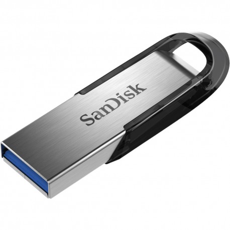 SanDisk USB Memoria Ultra Flair 3.0 16GB Plata Negro - Envío Gratuito