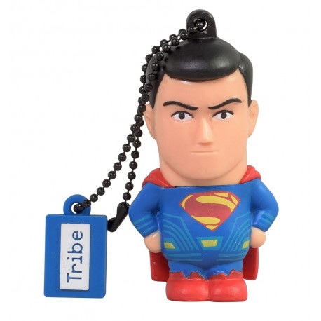 Tribe Memoria USB 8 GB Superman Negro - Envío Gratuito