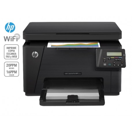 HP Laserjet Pro MFP M176N Multifuncional a color Negro - Envío Gratuito
