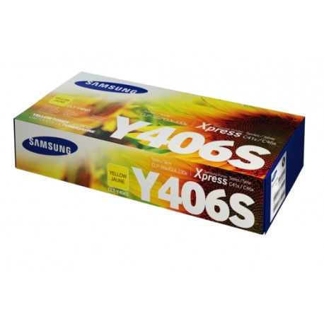 Samsung Cartucho de tóner CLT-Y406S Amarillo - Envío Gratuito