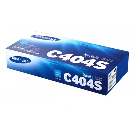 Samsung Cartucho de tóner CLT-C404S Cian - Envío Gratuito