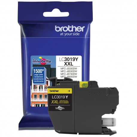 Brother Cartucho de Tinta LC3019Y Amarillo - Envío Gratuito