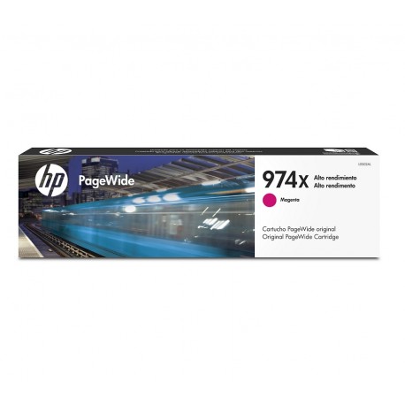 HP Cartucho PageWide HP 974X Magenta - Envío Gratuito