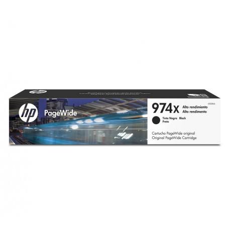 HP Cartucho PageWide HP 974X Negro - Envío Gratuito