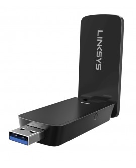 Linksys Adaptador de red USB 3.0 AC1200 MU-MIMO Negro - Envío Gratuito