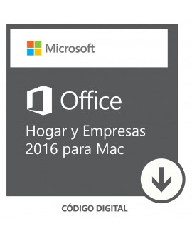 Software Descargable Microsoft Office Mac Home & Business 2016 Blanco - Envío Gratuito