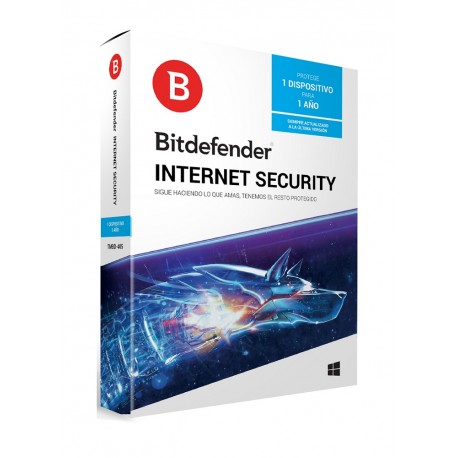 Bitdefender Internet Security 1 Año 1 usuario - Envío Gratuito