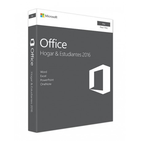 Microsoft Office 2016 Home & Student 1 Usuario Mac - Envío Gratuito