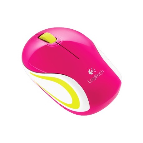 Logitech Mini Mouse inalámbrico M187 Rosa - Envío Gratuito