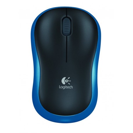 Logitech Mouse inalámbrico M185 Azul - Envío Gratuito