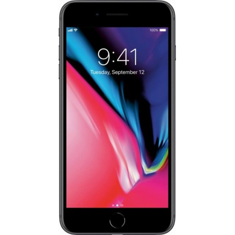 Apple iPhone 8+256 GB Gris Espacial Telcel - Envío Gratuito