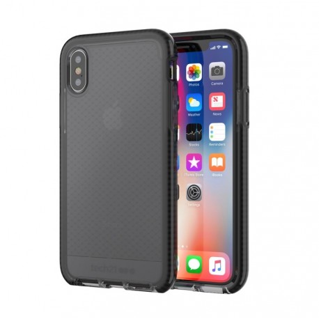 Tech 21 Funda para iPhone X Tech Evo Check Humo - Envío Gratuito