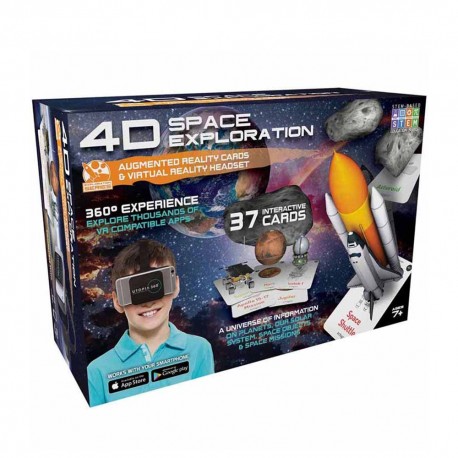 Utopia VR Realidad Aumentada Planetas Negro - Envío Gratuito