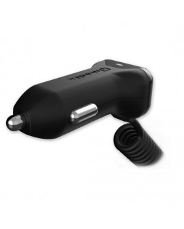 Qmadix Cargador de Coche Micro USB Negro - Envío Gratuito