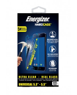 Energizer Mica de cristal Universal de 5.5" Transparente - Envío Gratuito