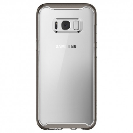 Spigen Funda Galaxy S8 Neo Hibrid Crystal Gunmetal Gris - Envío Gratuito