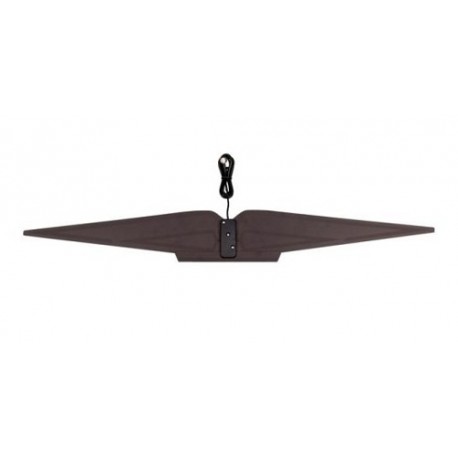 RCA Antena interior plana Negro - Envío Gratuito