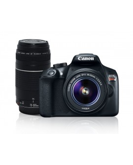 Canon Cámara EOS T6 EF-S 18-55mm DCIII +EF 75-300MM III - Envío Gratuito
