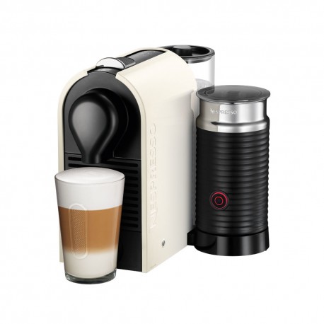 Nespresso Máquina de Café U&Milk Cream - Envío Gratuito