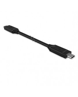 Qmadix Cable USB 3.1 de 1 metro de USB-C a USB-C Negro - Envío Gratuito