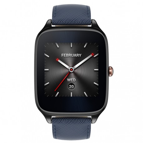 Asus Reloj Zenwatch 2 Piel Azul - Envío Gratuito