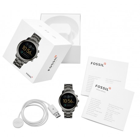 Fossil Smartwatch Q Explorist G3 Gris Fossil Smartwatch Q Explorist