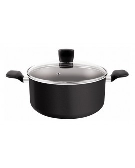 T-Fal Olla 24 cm Just/Extra Negro - Envío Gratuito