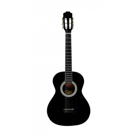 La Sevillana Guitarra clásica A-23 BK Negro - Envío Gratuito