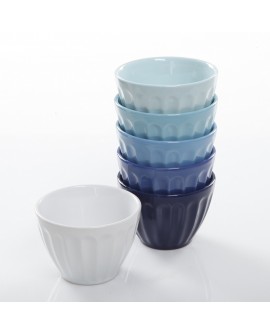 Gibson Set 6Pz Bowls 3.42" Azul - Envío Gratuito
