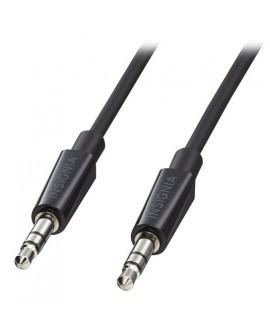 Insignia Cable De Audio 3.5Mm 3' Negro - Envío Gratuito