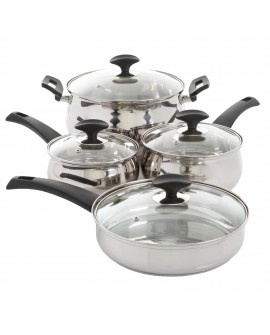 Oster Set de batería con 8 pzas de acero inoxidable Acero inoxidable - Envío Gratuito