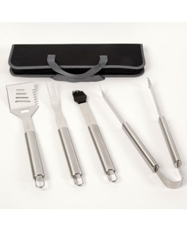 Gibson Set 4Pz Utensilios Bbq C/Estuche - Envío Gratuito