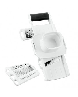 Metaltex Rallador y cortador Blanco - Envío Gratuito