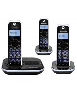 Motorola Teléfono inalámbrico GATE4500CE-3 Negro - Envío Gratuito