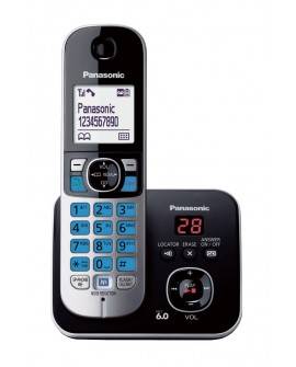 Panasonic Teléfono Inalámbrico KX-TG6821 Con contestadora Negro - Envío Gratuito