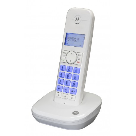 Motorola Teléfono inalámbrico 550 Blanco - Envío Gratuito